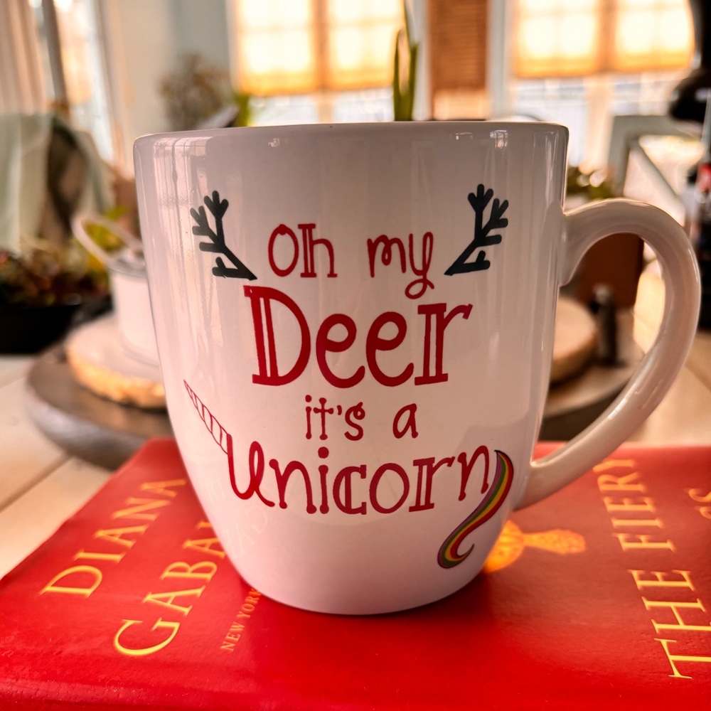Oversized Unicorn mug
